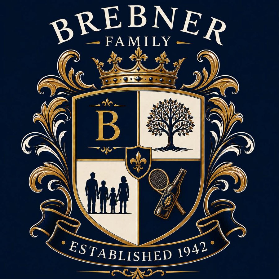 The Brebner family crest